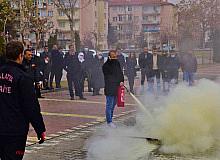 BELSOS Personellerine yangın eğitimi verildi