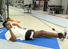 Bernard Mensah çalışmalarını sürdürüyor