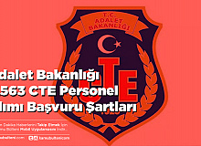Adalet Bakanlığı 5.563 CTE Personel Alımı Başvuru Şartları
