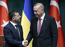 Cumhurbaşkanı Erdoğan Ukrayna Devlet Başkanı Zelenski İle Görüştü