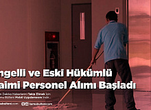 Engelli ve Eski Hükümlü Daimi Personel Alımı