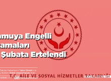 Kamuya Engelli Atamaları 17 Şubata Ertelendi