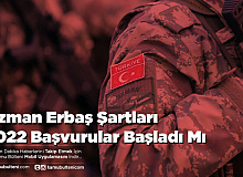 Uzman Erbaş Başvuru Şartları 2022 Başvurular Başladı Mı