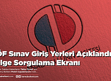 AÖF Sınav Giriş Yerleri Açıklandı Belge Sorgulama Ekranı