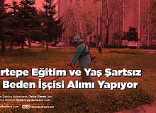 Kartepe Eğitim ve Yaş Şartsız 35 Beden İşçisi Alımı Yapıyor