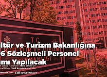 Kültür ve Turizm Bakanlığına 206 Sözleşmeli Personel Alımı Yapılacak