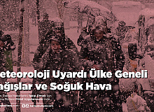 Meteoroloji Uyardı Ülke Geneli Yağışlar ve Soğuk Hava
