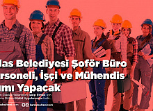 Milas Belediyesi Şoför, Büro Personeli, İşçi ve Mühendis Alımı Yapacak