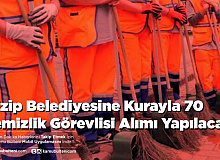 Nizip Belediyesine Kurayla 70 Temizlik Görevlisi Alımı Yapılacak