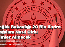 Sağlık Bakanlığı 20 Bin Kadro Dağılımı Nasıl Oldu Kimler Alınacak