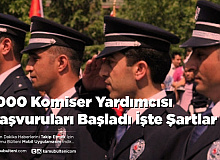 1000 Komiser Yardımcısı Başvuruları Başladı İşte Şartlar