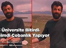3 Üniversite Bitirdi Şimdi Çobanlık Yapıyor