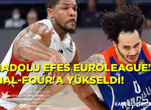 Anadolu Efes EuroLeague'de Final-Four'a Yükseldi!