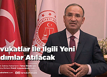 Bakan Bozdağ Avukatlar İle İlgili Yeni Adımların Atılacağını Açıkladı