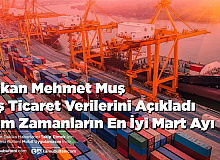 Bakan Muş Dış Ticaret Verilerini Açıkladı Tüm Zamanların En İyi Mart Ayı