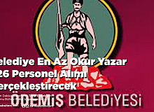 Belediye En Az Okur Yazar 226 Personel Alımı Gerçekleştirecek