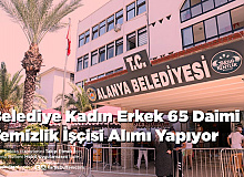 Belediye Kadın Erkek 65 Daimi Temizlik İşçisi Alımı Yapıyor
