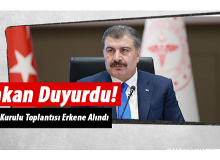 Bilim kurulu toplantısı erkene alındı!