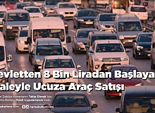 Devletten 8 Bin Liradan Başlayan İhaleyle Ucuza Araç Satışı