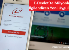 E-Devlet'in yeni hizmeti duyuruldu!