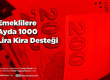 Emeklilere Ayda 1000 Lira Kira Desteği Mecliste