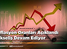 Enflasyon Oranları Açıklandı Yükseliş Devam Ediyor