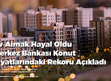 Ev Almak Hayal Oldu Merkez Bankası Konut Fiyatlarındaki Rekoru Açıkladı