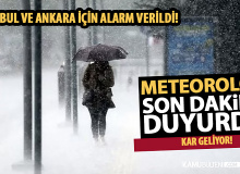 Hava sıcaklıkları düşüyor! Başkente kar, megakente don geliyor!