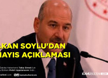 İçişleri Bakanı Süleyman Soylu 1 Mayıs İşçi Bayramına İlişkin Açıklamalarda Bulundu