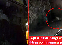 Kafasına Taş İsabet Eden Polis Memuru Şehit Oldu