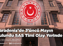 Karadeniz’de 3’üncü Mayın Bulundu SAS Timi Olay Yerinde