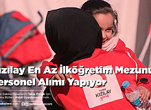 Kızılay En Az İlköğretim Mezunu Personel Alımı Yapıyor
