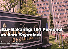 Kültür Bakanlığı 154 Personel Alım İlanı Yayımladı