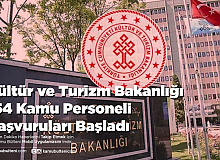 Kültür ve Turizm Bakanlığı 154 Kamu Personeli Başvuruları Başladı