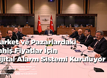 Market ve Pazarlardaki Fahiş Fiyatlar İçin Dijital Alarm Sistemi Kuruluyor