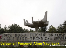 ODTÜ 8 Sözleşmeli Personel Alımı Yapacak
