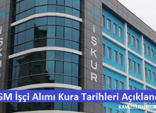 OGM 5 Bin İşçi Alımı: Kura Tarihi açıklandı