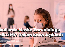 Okullarda Maske Zorunluluğu Kalktı Mı Bakan Koca Açıkladı