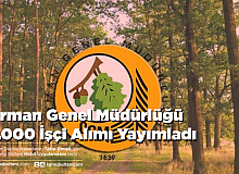 Orman Genel Müdürlüğü 5.000 İşçi Alımı Yayımladı