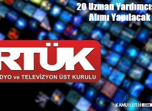 Radyo Televizyon Üst Kurulu, uzman yardımcısı alımı yapacak