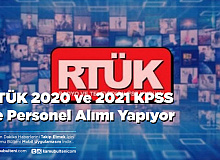 RTÜK 2020 ve 2021 KPSS İle Personel Alımı Yapıyor