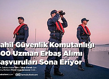 Sahil Güvenlik Komutanlığı 400 Uzman Erbaş Alımı Sona Eriyor