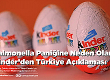 Salmonella Paniğine Neden Olan Kinder’den Türkiye Açıklaması
