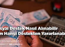 Devletten Sosyal Destek Yardımı Kim Hangi Destekten Yararlanabilir