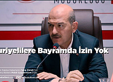 Suriyelilere Bayramda İzin Yok