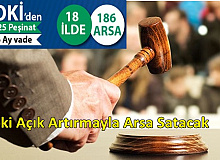 TOKİ 186 Arsayı Açık Artırmayla Satacak