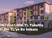 TOKİ’den 1.086 TL Taksitle 231 Bin TL’ye Ev İmkanı