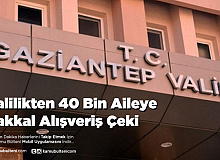 Valilikten 40 Bin Aileye Bakkal Alışveriş Çeki
