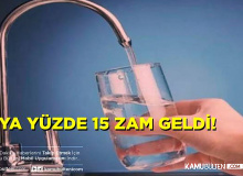 İzmir'de Suya Yüzde 15 Zam Yapıldı!