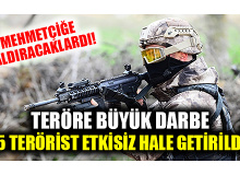 15 PKK/YPG'li Terörist Etkisiz Hale Getirildi
